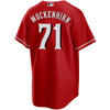 Zach Muckenhirn Cincinnati Reds Alternate Red Jersey