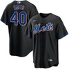 Drew Smith New York Mets Alternate Black Jersey