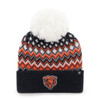 Chicago Bears Women's Elsa Cuffed Pom Knit