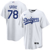 Michael Grove Los Angeles Dodgers Home Jersey