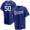 Mookie Betts Los Angeles Dodgers Royal Alternate Jersey