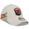 Chicago Bears 2023 Salute To Service 39THIRTY Flex Hat