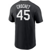 Garrett Crochet Chicago White Sox Black T-Shirt