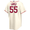 Irving Lopez St. Louis Cardinals Alternate Cream Jersey