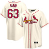 Michael Siani St. Louis Cardinals Alternate Cream Jersey