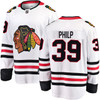 Luke Philp Chicago Blackhawks Road White Breakaway Jersey