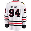 Corey Perry Chicago Blackhawks Road White Breakaway Jersey