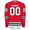 Clark Griswold Chicago Blackhawks Youth Home Red Jersey