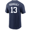 Alex Rodriguez New York Yankees Navy T-Shirt