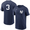 Babe Ruth New York Yankees Navy Player T-Shirt