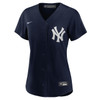 Joe DiMaggio New York Yankees Women's Alternate Navy Player Jersey