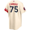 Trey Cabbage Los Angeles Angels City Connect Jersey