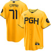 Vinny Capra Pittsburgh Pirates City Connect Jersey
