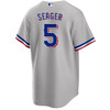 Corey Seager Texas Rangers Road Jersey by NIKE