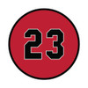 #23 MJ Sticker