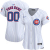 Chicago Cubs Women's Personalized Home Limited Jersey by NIKE