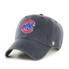 Chicago Cubs Adjustable Charcoal 'Crawling Bear' Clean Up Cap