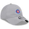Chicago Cubs Grey Bullseye 9TWENTY Active Adjustable Hat