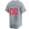 Chicago Cubs Personalized Road Limited Jersey by NIKE