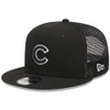 Chicago Cubs Black 9FIFTY Snapback