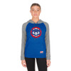 Chicago Cubs Women's 1984 Cooperstown Hooded Tee