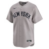 New York Yankees Personalized Road Limited Player Jersey by NIKE