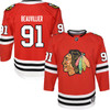 Anthony Beauvillier Chicago Blackhawks Kids Home Red Breakaway Jersey