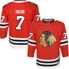 Chris Chelios Chicago Blackhawks Kids Home Red Breakaway Jersey