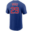 Michael Busch Chicago Cubs Royal T-Shirt