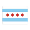 City of Chicago Small Flag Sticker