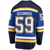 Nikita Alexandrov St. Louis Blues Home Breakaway Jersey