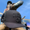 Chicago Cubs Blackout Trucker Snapback