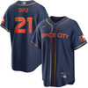 Yainer Diaz Houston Astros City Connect Jersey