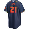 Yainer Diaz Houston Astros City Connect Jersey