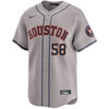 Hunter Brown Houston Astros Road Limited Jersey