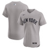 New York Yankees Elite On-Field Road Jersey by NIKE