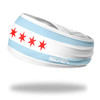 City of Chicago Flag Tapered Headband