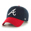 Atlanta Braves 2-Tone Adjustable Clean Up Cap