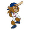 Chicago Cubs 'Clark the Cub' Lapel Pin
