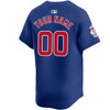 Chicago Cubs Personalized Alternate Limited Jersey by NIKE