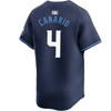 Alexander Canario Chicago Cubs Youth City Connect Limited Jersey
