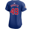 Jake Arrieta Chicago Cubs Women's Alternate Limited Jersey