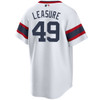 Jordan Leasure Chicago White Sox Alternate White Jersey