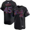 Christian Scott New York Mets Alternate Black Limited Jersey