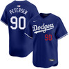 Michael Petersen Los Angeles Dodgers Alternate Royal Limited Jersey