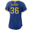 Logan Gilbert Seattle Mariners Women's City Connect Jersey