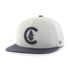 Chicago Cubs 1908 Grey Cooperstown Hole Shot Fitted Hat by 47 at SportsWorldChicago