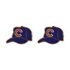 Chicago Cubs Helmet Earrings by WinCraft at SportsWorldChicago