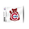 Chicago Cubs 1968 Static Cling Window Decal Sticker