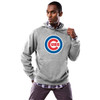 Chicago Cubs Gray Scoring Position Hooded Sweatshirt By Majestic at SportsWorldChicago